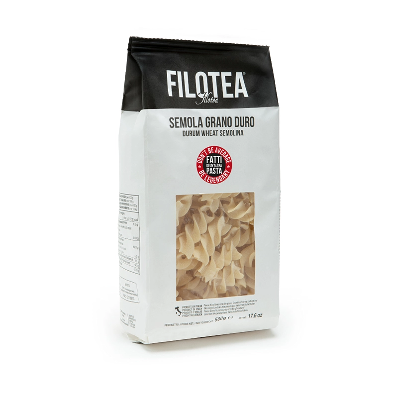 Filotea: Fussiloni - Nudeln aus Hartweizengrieß - Pasta di Semola di Grano Duro, 500 G