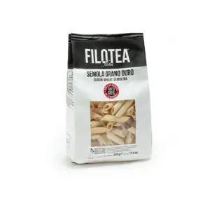 Penne Rigate – Pasta aus Hartweizengrieß (Semola di Grano Duro), 500 g